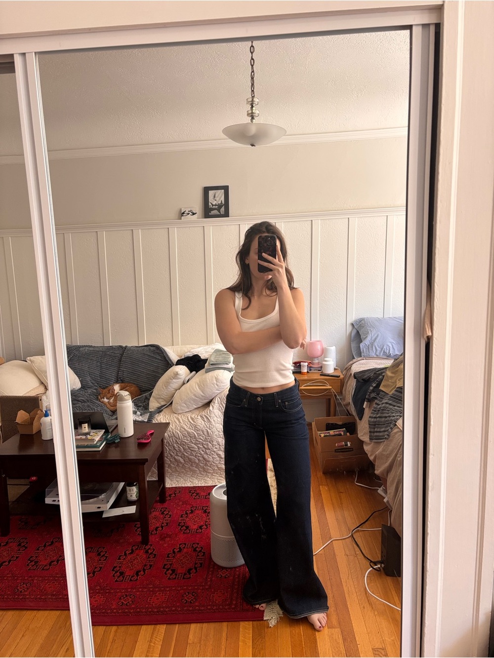 Agolde wide leg jeans